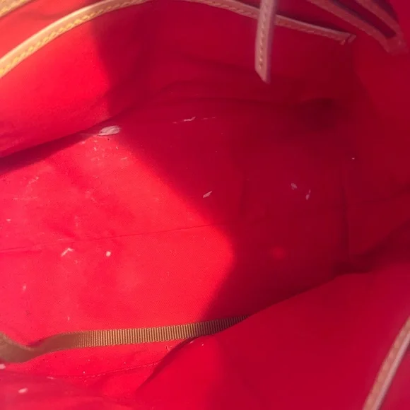 Dooney & Bourke Pink & Green Floral Satchel (includes the shoulder strap) - Picture 8 of 12